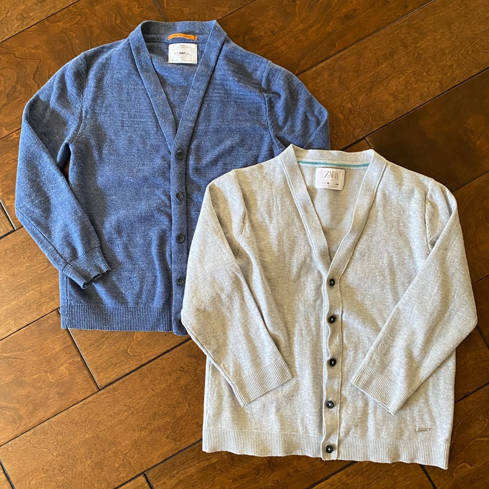 Zara boys cardigan size 10